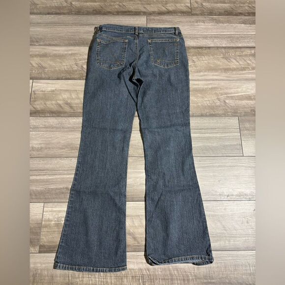 Women’s Vintage Guess Jeans Y2K Flared Pants Strach Denim Size 31 - Picture 3 of 7